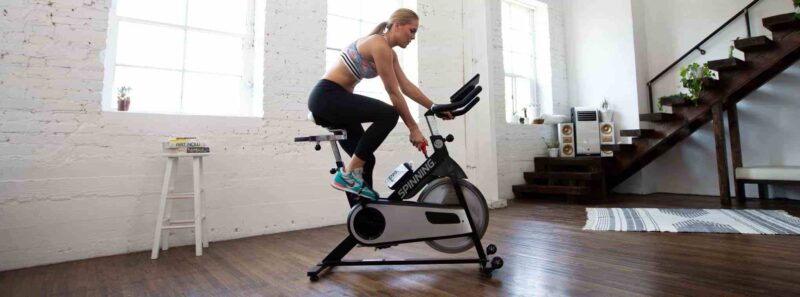 Home - Findingneverlandthemusical 148 woman using home spin bike