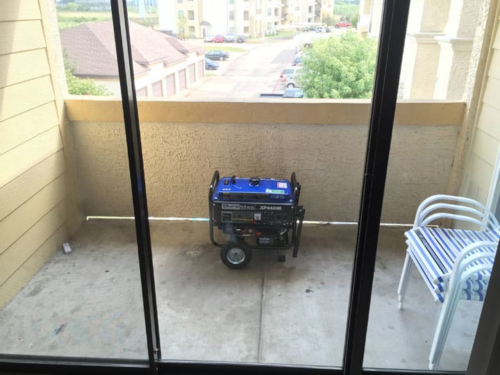 best generator for apartment
