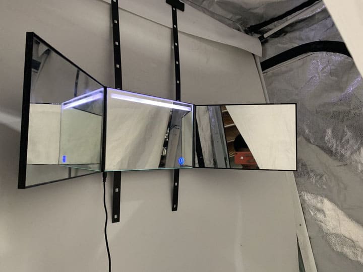 self cut mirror