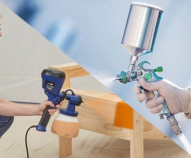 HVLP vs. LVLP Spray gun