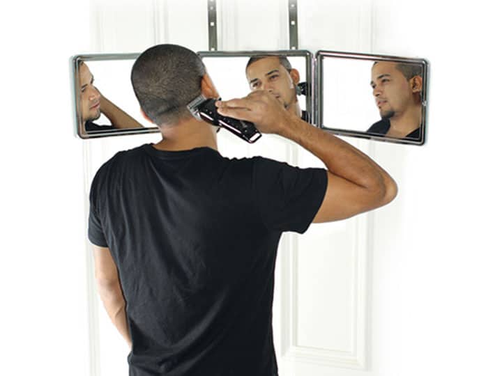 self cut mirror