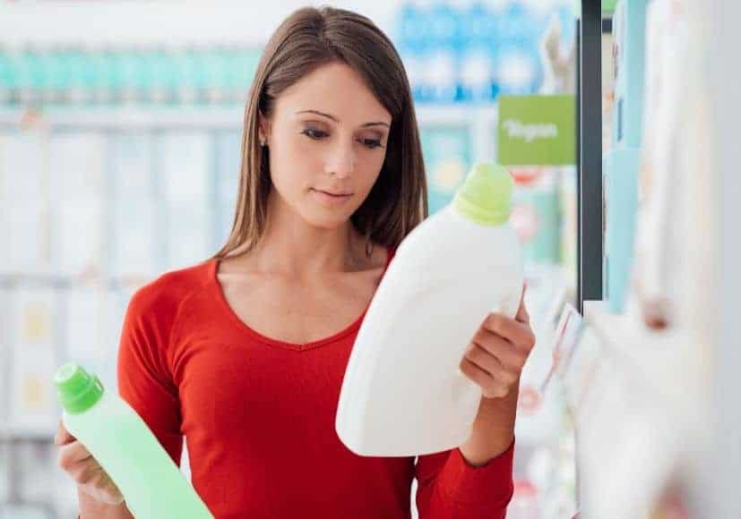 Comparing laundry products