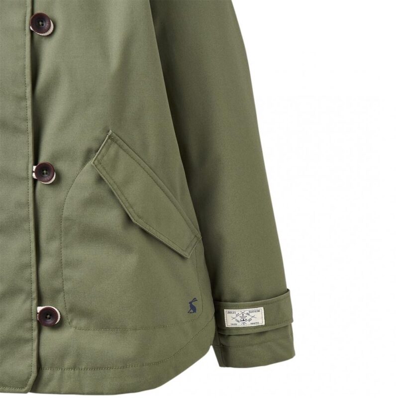 Top 10 Joules Coast Waterproof Hooded Jacket: Fantastic Jackets For Rainy Season 4 joules Khaki Green Coast Womens Waterproof Jacket Aw