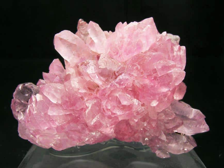rose quartz crystal