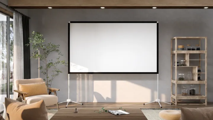 portable projector screen