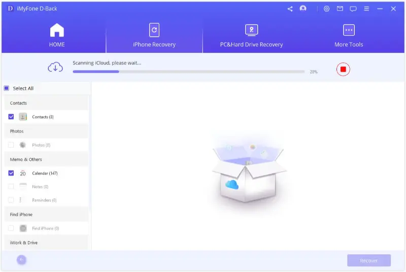 Comprehensive Review of iMyFone Platform: Services, Features, Benefits, and More 8 scanning ios device